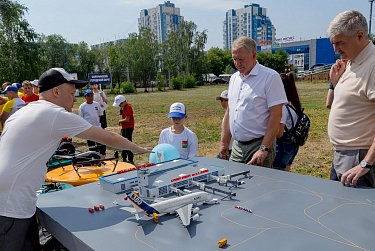 Авиамодели парили над Оренбургом